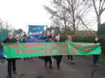 Barton Moss Anti Fracking Rally Salford